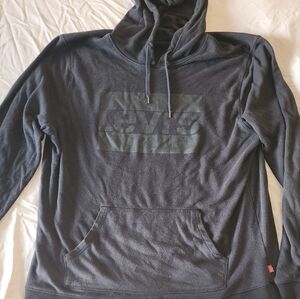 Black Levi's fleece hoodie